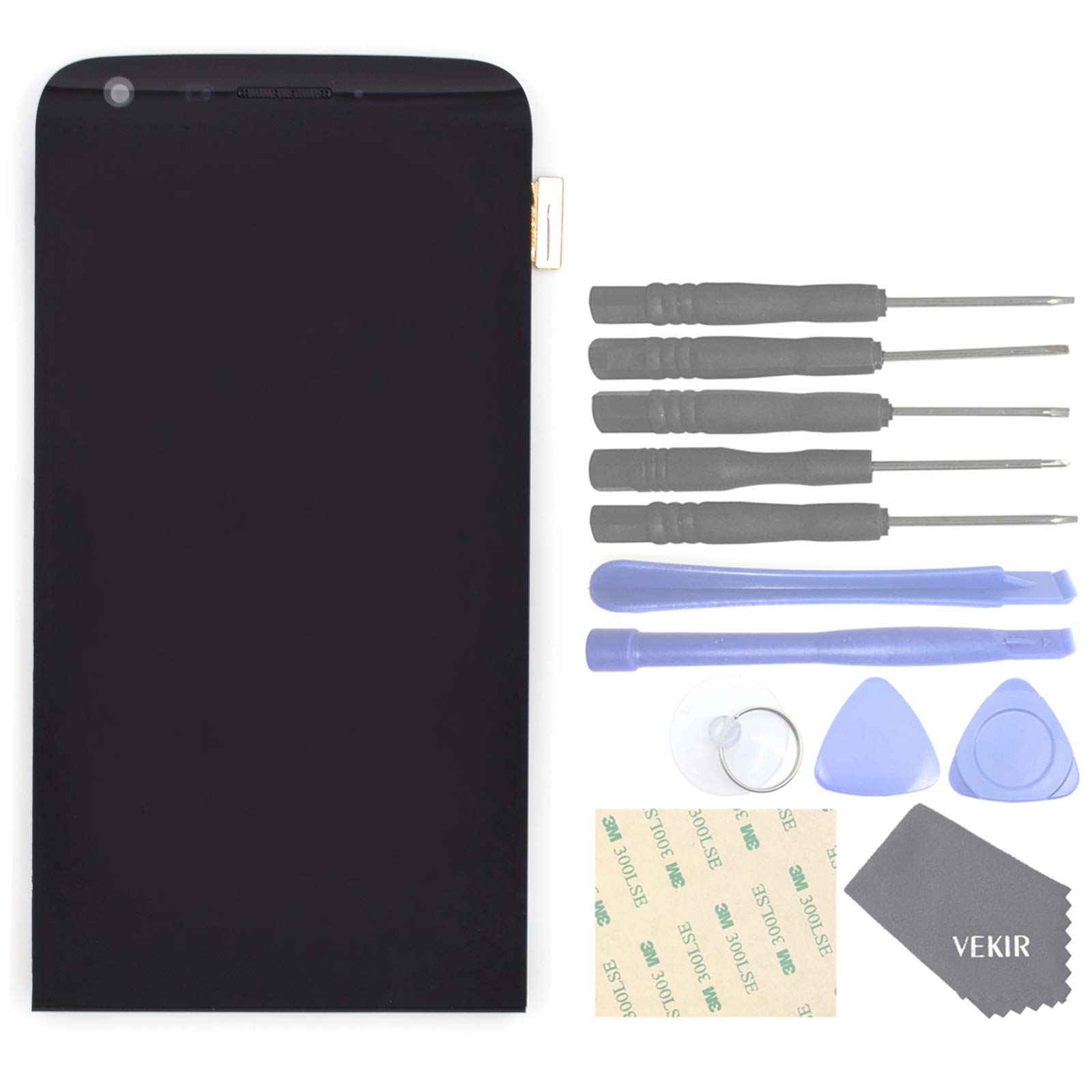 VEKIR LCD Touch Digitizer Screen Assembly Replacement for LG G5 LS992 VS987 H850 US992 H858 H820 H830 H860N[with Frame]+ Repair Tool Kit