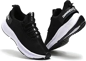 Tênis Masculino Academia Corrida Treino Esportivo Caminhada Confortável e Leve Branco