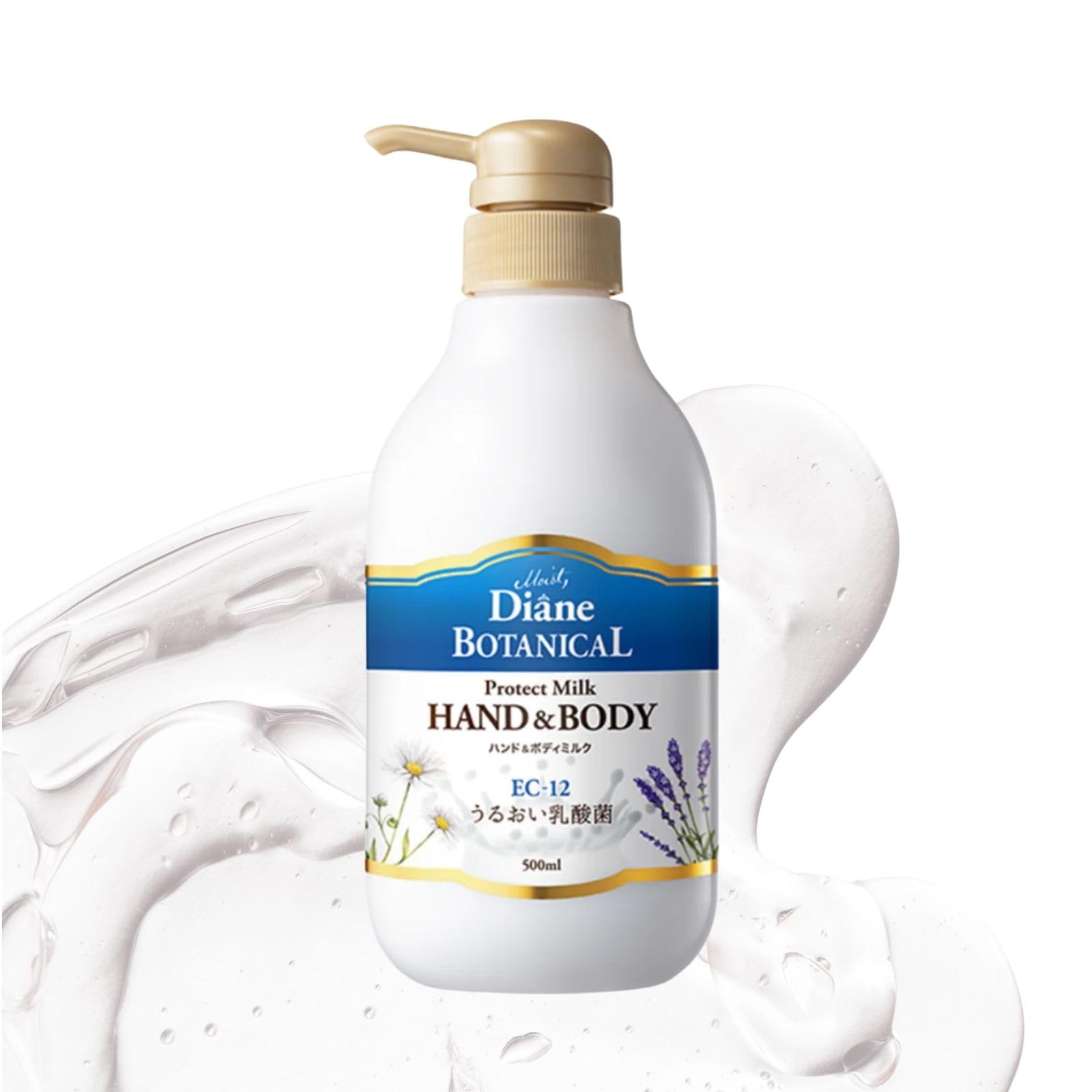 Moist Diane Botanical Protect Hand & Body Milk 500 ml - Verbena & Honey