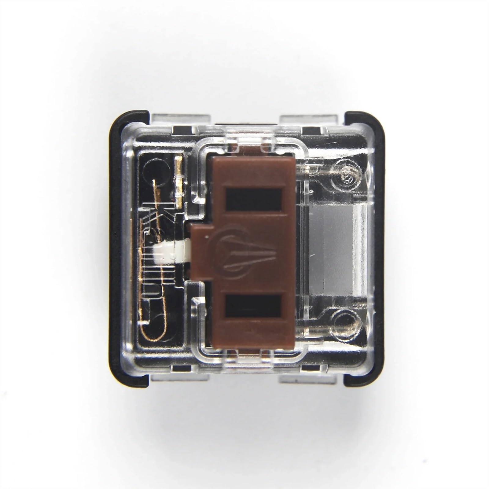 SXFSFEF Low Profile Choc Switch 1350 Schokoladen-Tastaturschalter for mechanische Tastatur, Weiß, Rot (Color : Choc Brown 70pcs)