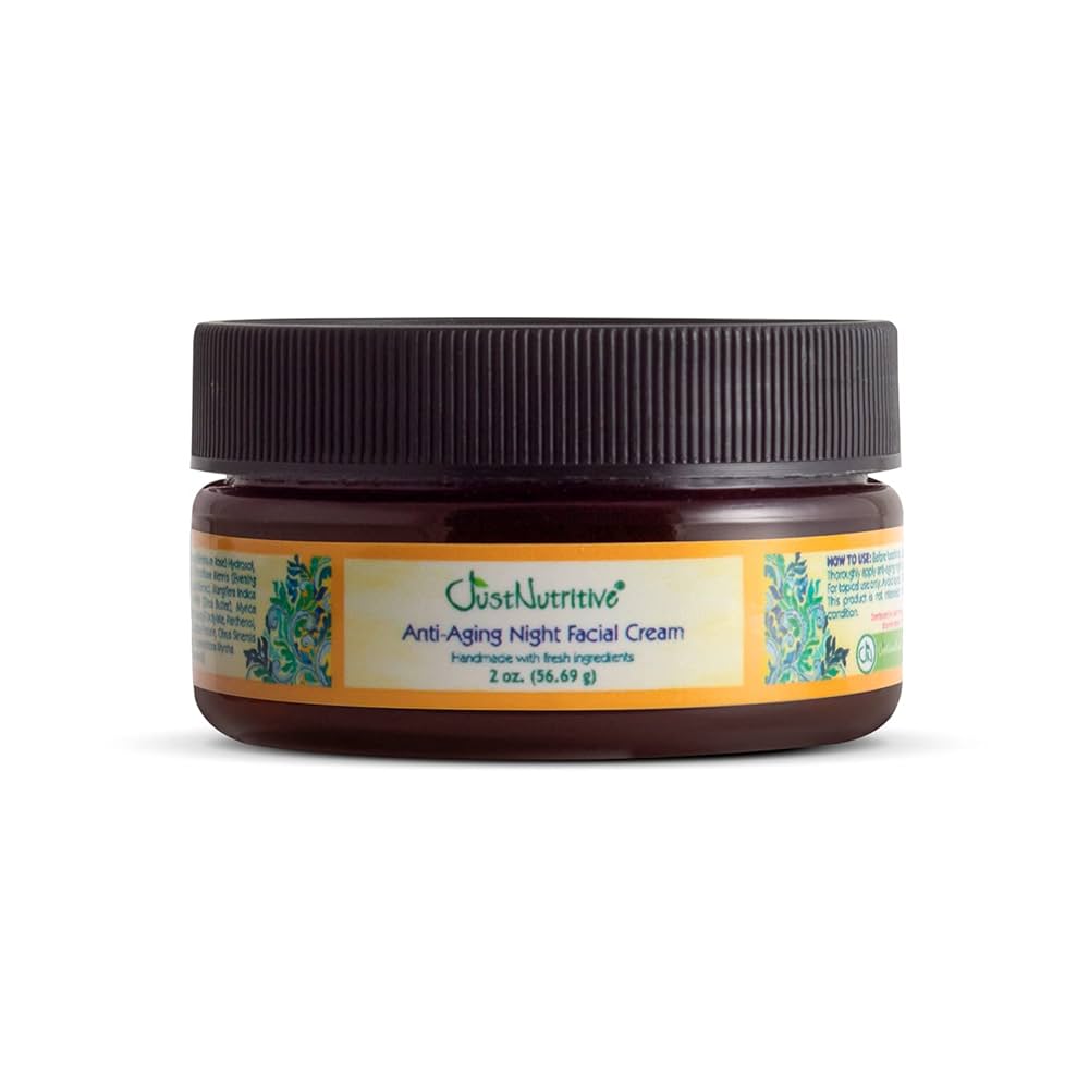Amazon.com: Just Nutritive Anti-Aging Night Facial Cream