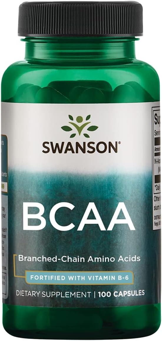 Hollywood Supps BCAA Capsules 100 Pure 3200mg Made in The USA Health & Household