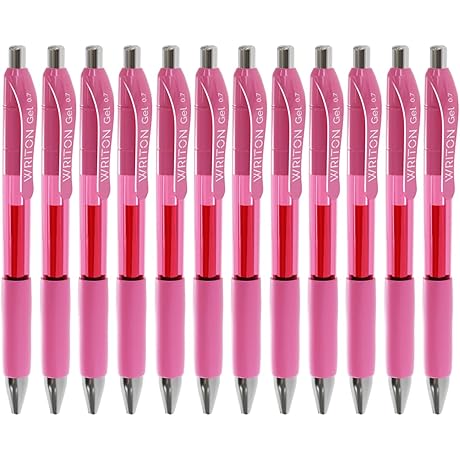 Writon Pink Gel Pens: The Epitome of Vibrant Writing