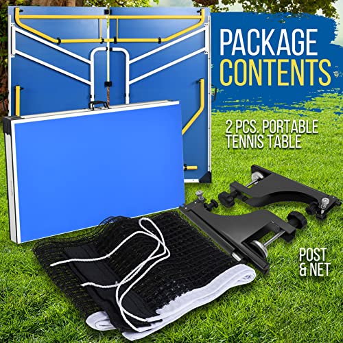 SereneLife Full Size Ping Pong Table Review