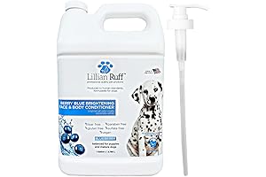 Dr. Lillian Ruff Tearless Brightening Berry Blue Dog & Cat Conditioner - Gallon Conditioner