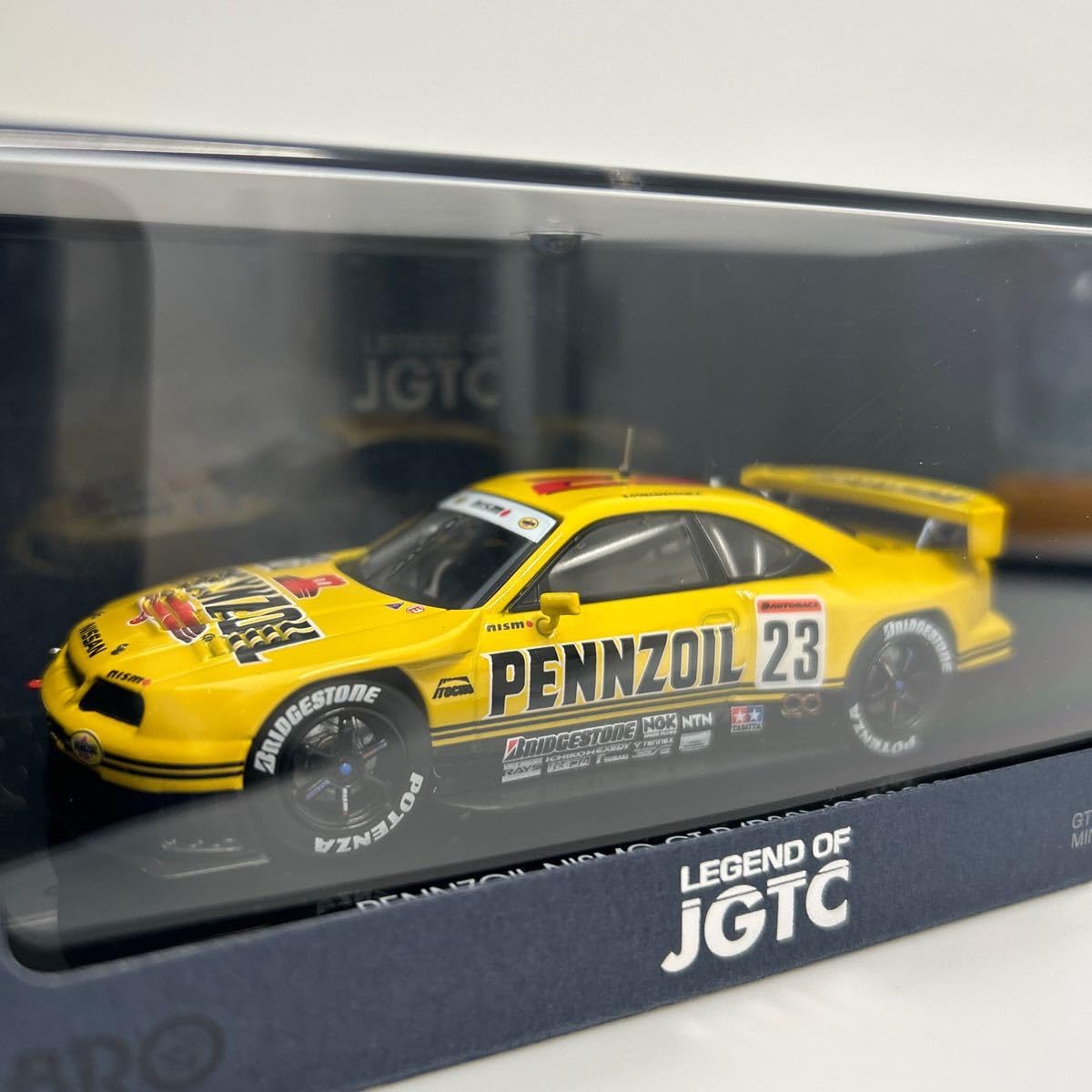 Amazon | EBBRO 1/43 PENNZOIL NISMO NISSAN GT-R JGTC 1998#23 エブロ