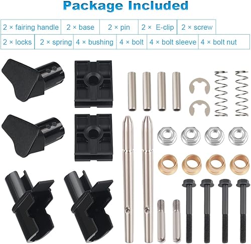 Miniatura 7 de Kit de mango de carenado de depósito de combustible compatible con Volvo VN VNL 2004-2017 Reemplazar 85125440,20727160,20745997,20727161