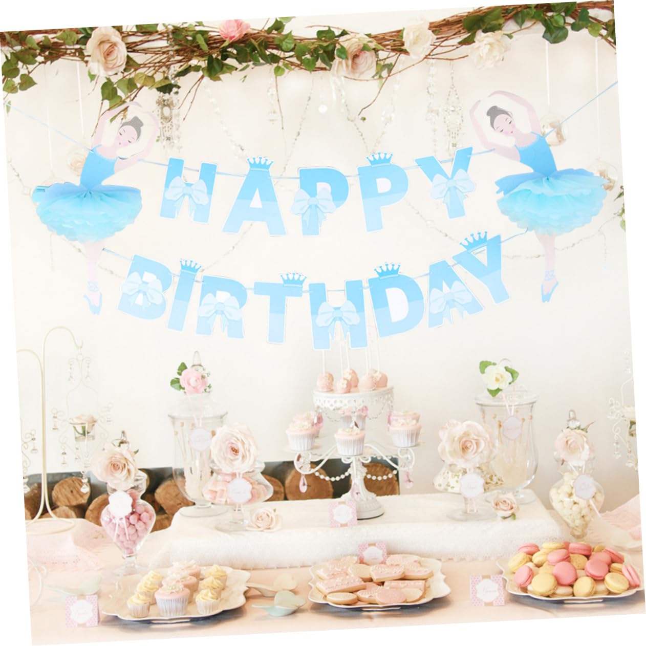 2 Piezas 1Er Cartel De Fiesta De Cumpleaños para Niños Ganchos De Pared Banderines Decorativos para Fiestas Guirnalda Colgante Banderines Triangulares Pancarta para Silla