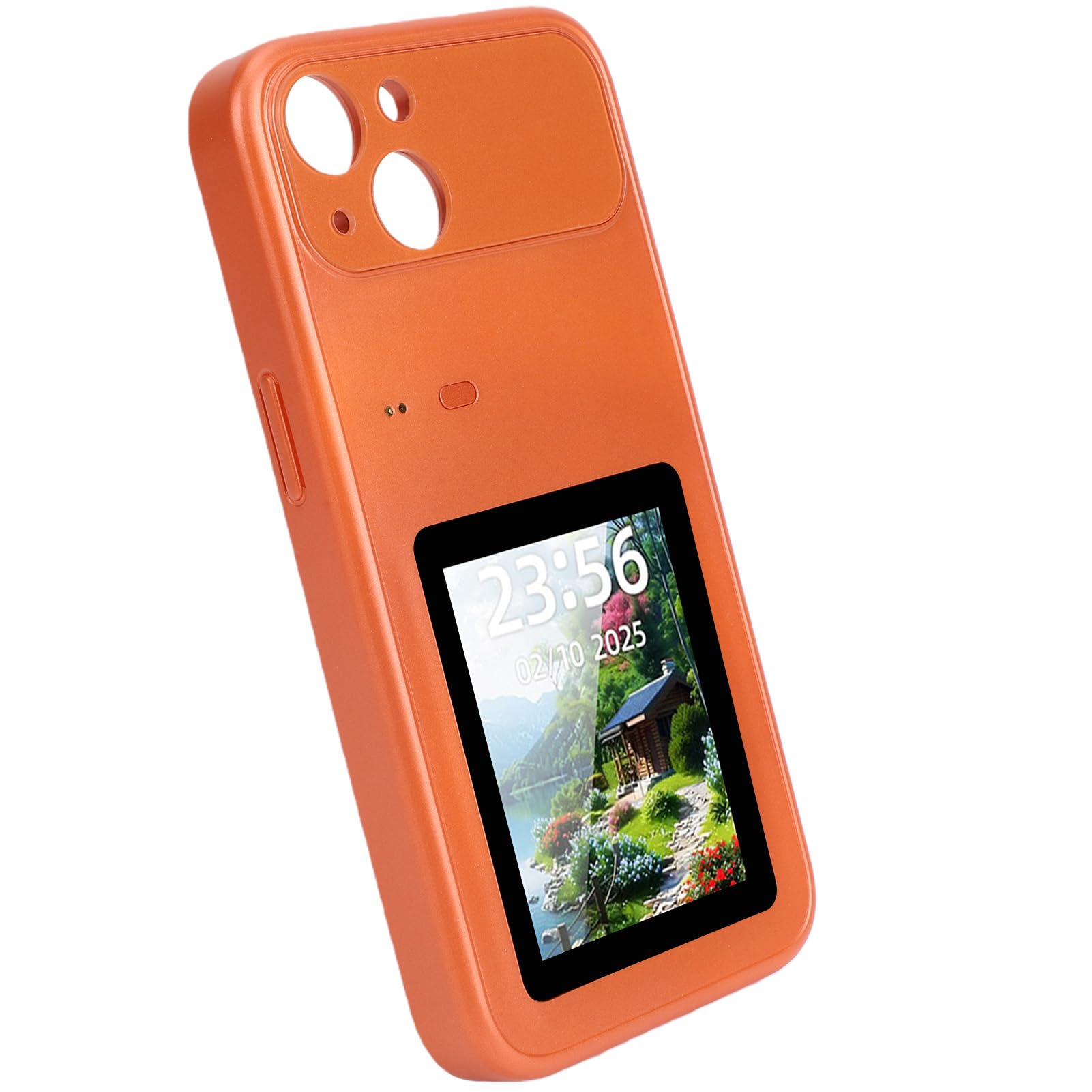 Custodia Smartphone con Schermo Secondario HD, Anteprima Telecamera in
