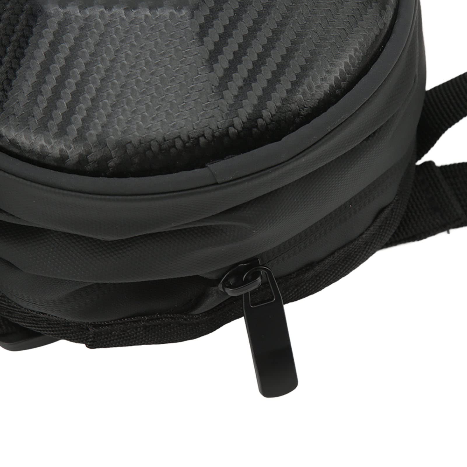 Oberschenkeltasche Verbesserte Wasserdichte Mehrzweck-Motorrad-reflektierende Reißverschlussstreifen-Wanderreise-Reise-Beintasche (Kohlefaser)