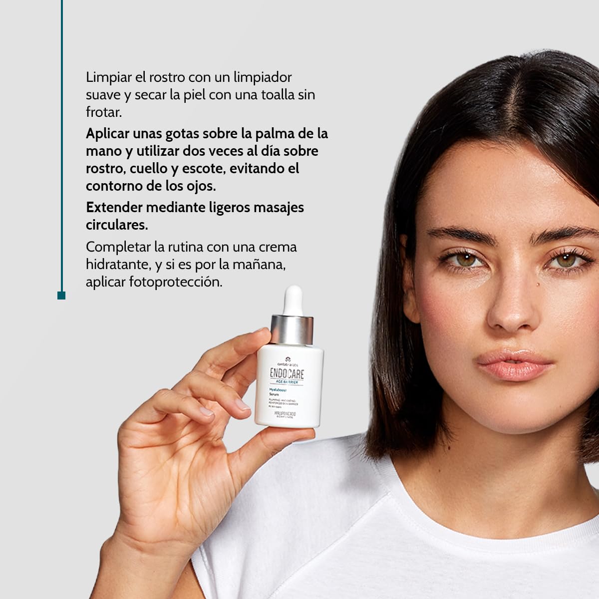 Cantabria Labs - Endocare Age Barrier Hyaluboost Serum - 30 ml - Sérum Antiedad que Mejora la Hidratación y Resistencia de la Piel - Activa y Repara la Función Barrera