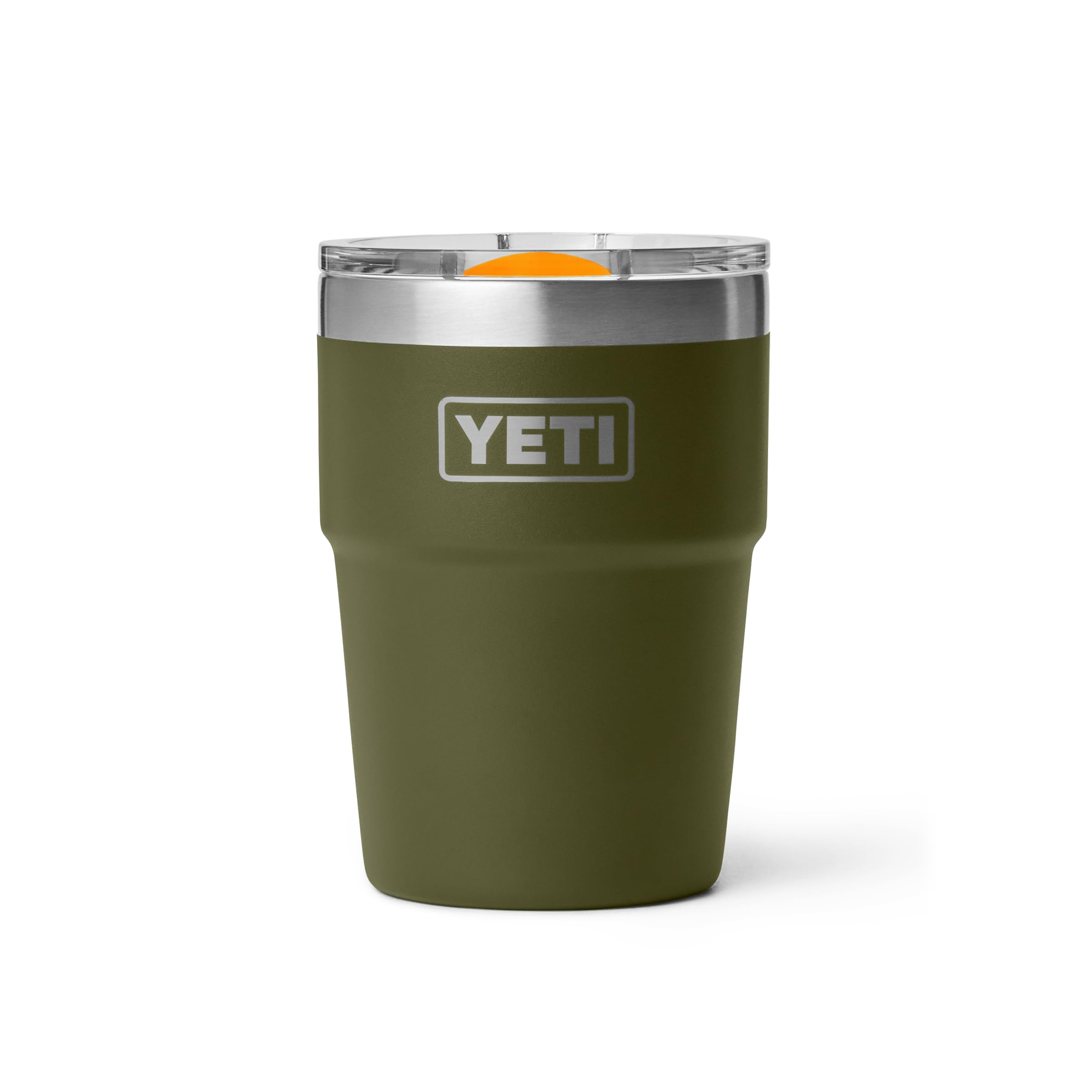 Rambler 16 oz Stackable Tumbler, Vacuum Insulated, Stainless Steel with MagSlider Lid