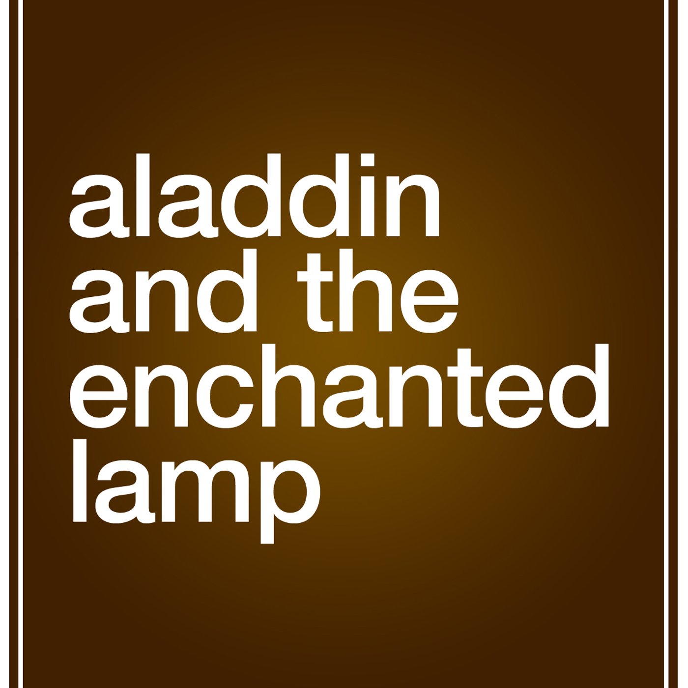 Cover art for Aladdin and the Enchanted Lamp