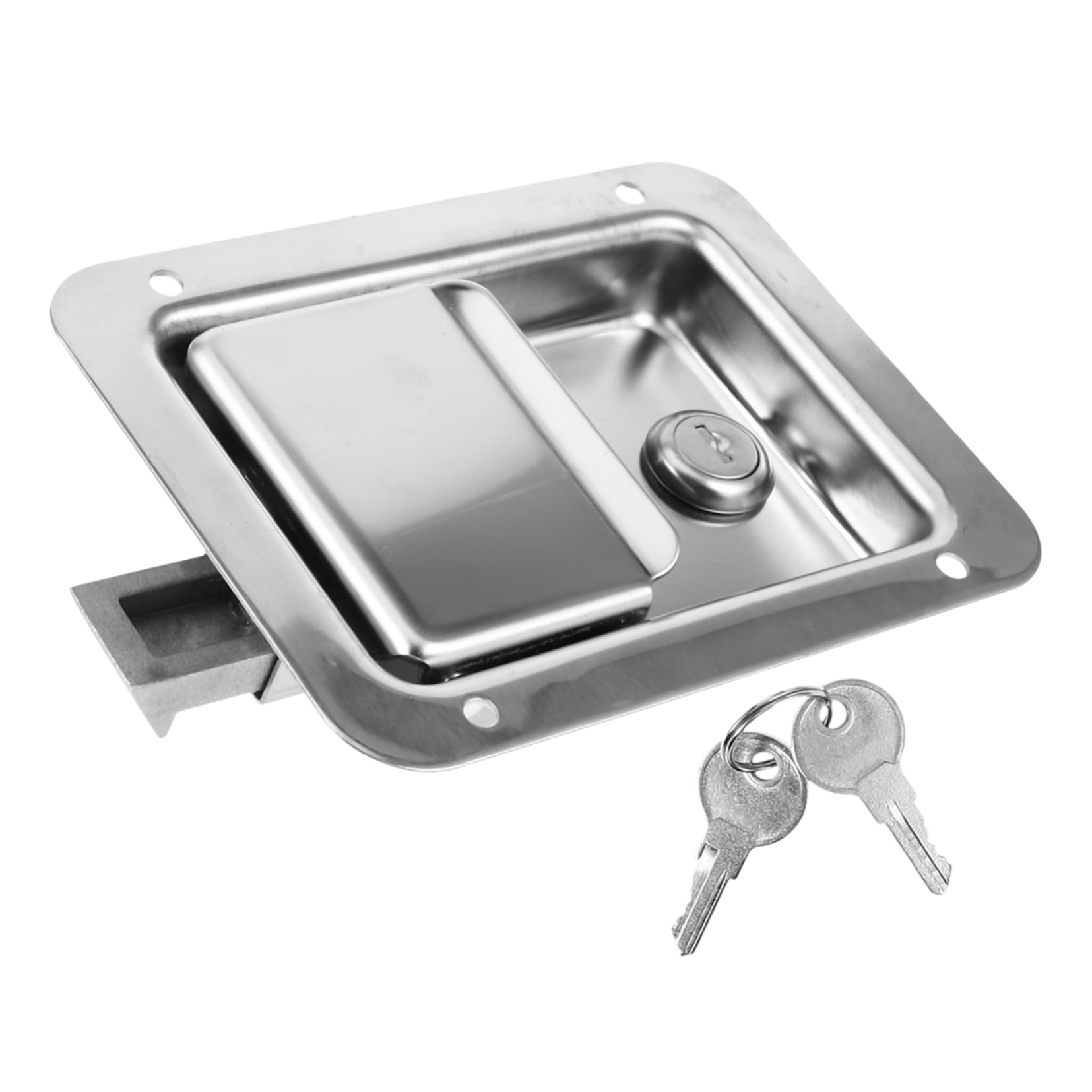 Cerradura De Puerta para Autocaravana De Acero Inoxidable Bloqueo De Panel para Caravana Cerradura para Caja De Herramientas Uso Camping