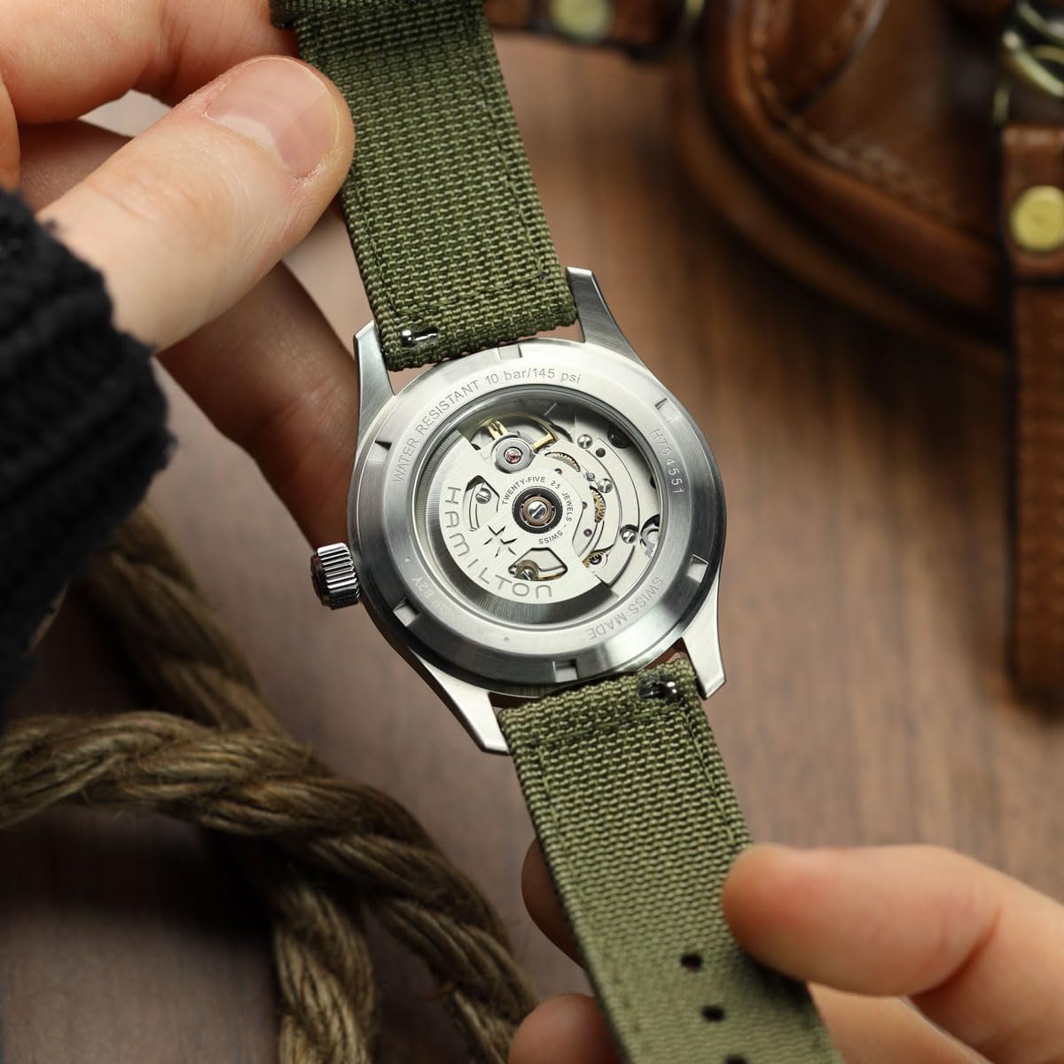 WatchGecko RidgeFlex Nylon Watch Strap