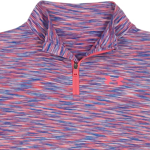 Image of Under Armour Girls 2-piece Quarter Zip Top and Pants Set