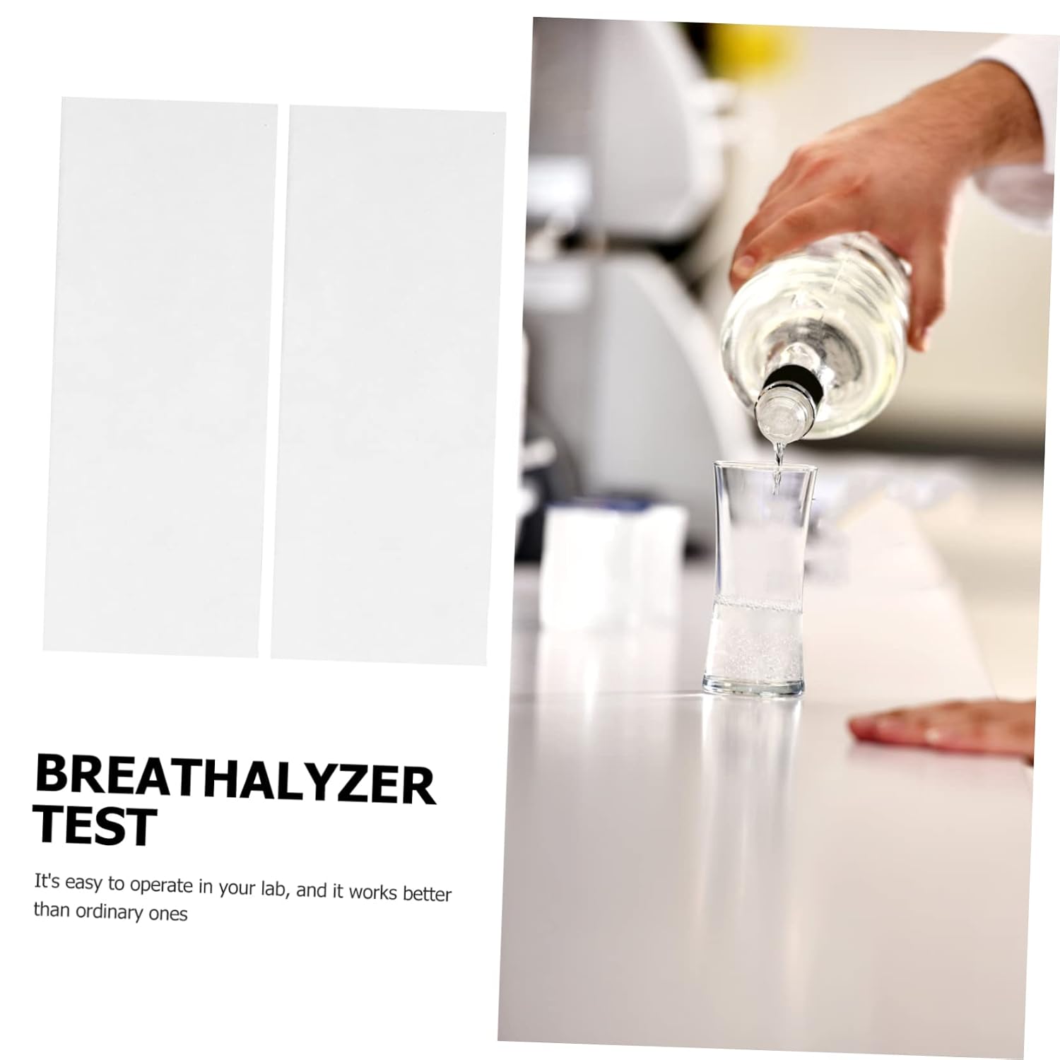 PRETYZOOM 500pcs Absorbent Paper Supplies Classroom Science Experiment Filter Cleaning Wipes Lab Blotting Paper