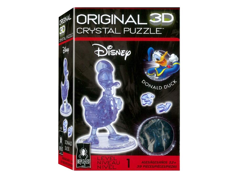 Original 3D Crystal Puzzle - Donald Duck