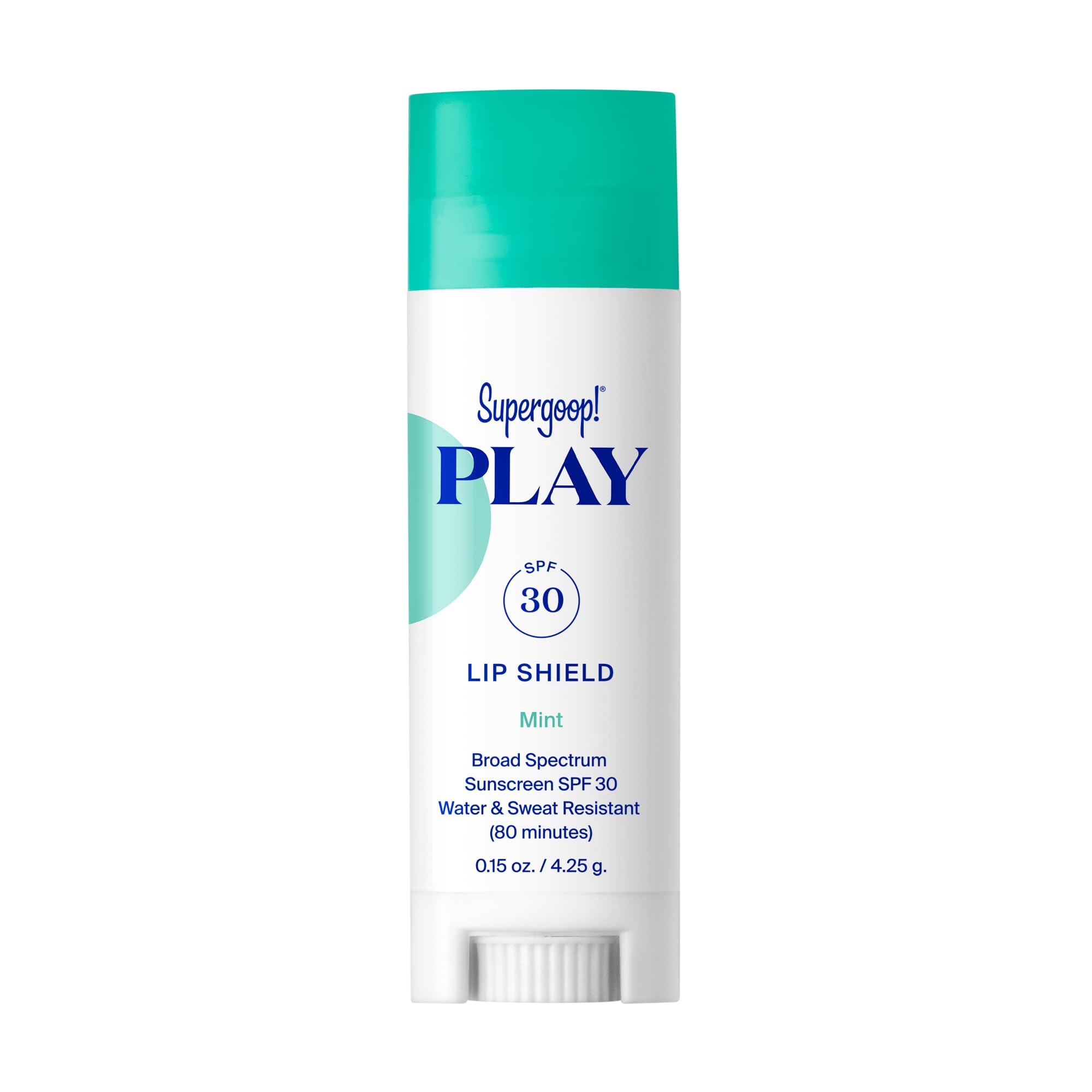 Supergoop! PLAY Lip Shield SPF 30 - Hydrating SPF Lip Balm - Moisturizing Treatment for Dry Cracked Lips - Broad Spectrum UV Protection