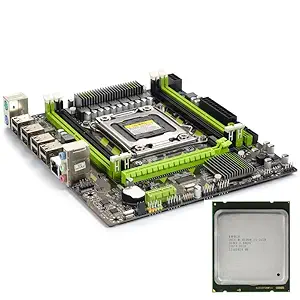 X79 Motherboard Lga 2011 Sata3.0 Support Ddr3 With Xeon E5 2650 Processor(8 Core 16 Thread), Micro ATX