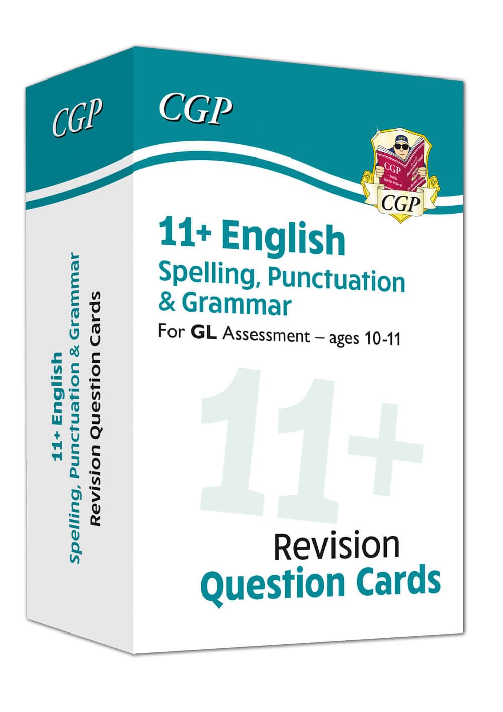 11+ GL Revision Question Cards: English Spelling, Punctuation & Grammar - Ages 10-11: for the 2026 tests (CGP GL 11+ Ages 10-11)