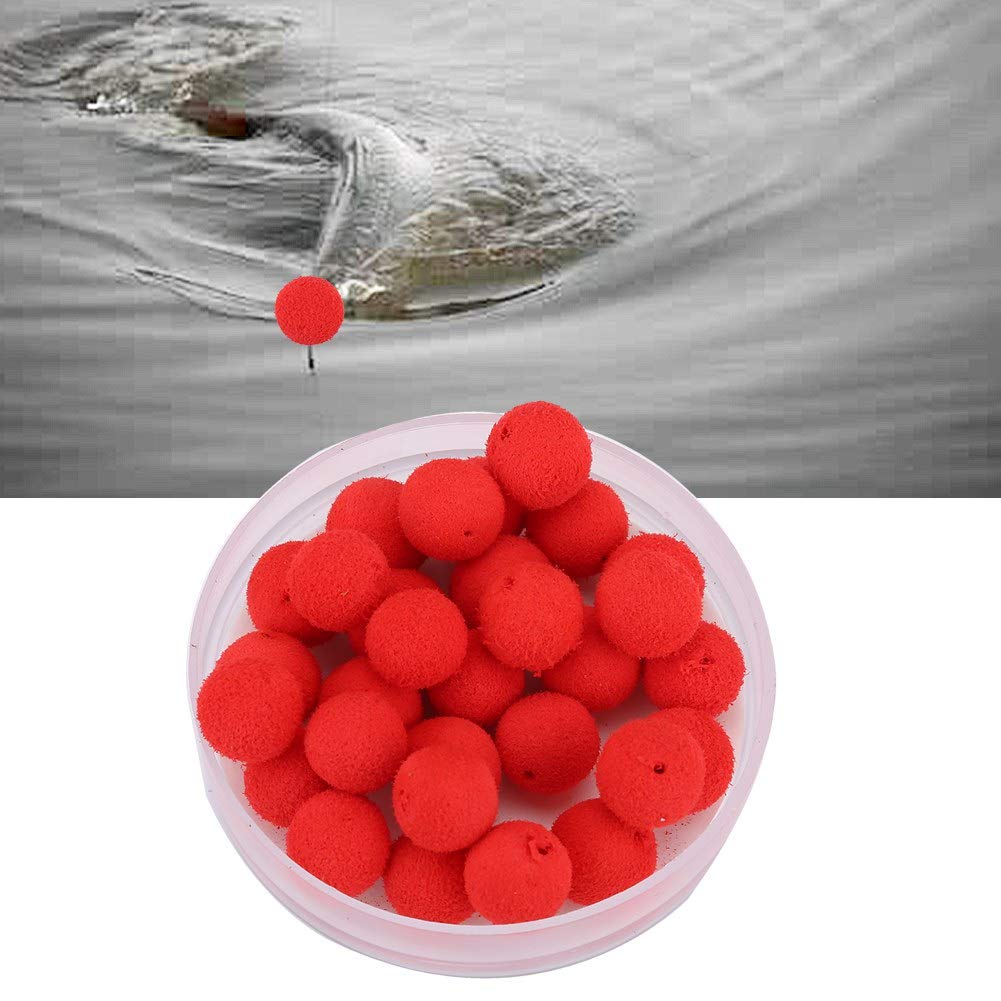 BnR Tackle SBICE10 Soft Beads, 10mm, Clear, Neutral Buoyancy, 10/Pack
