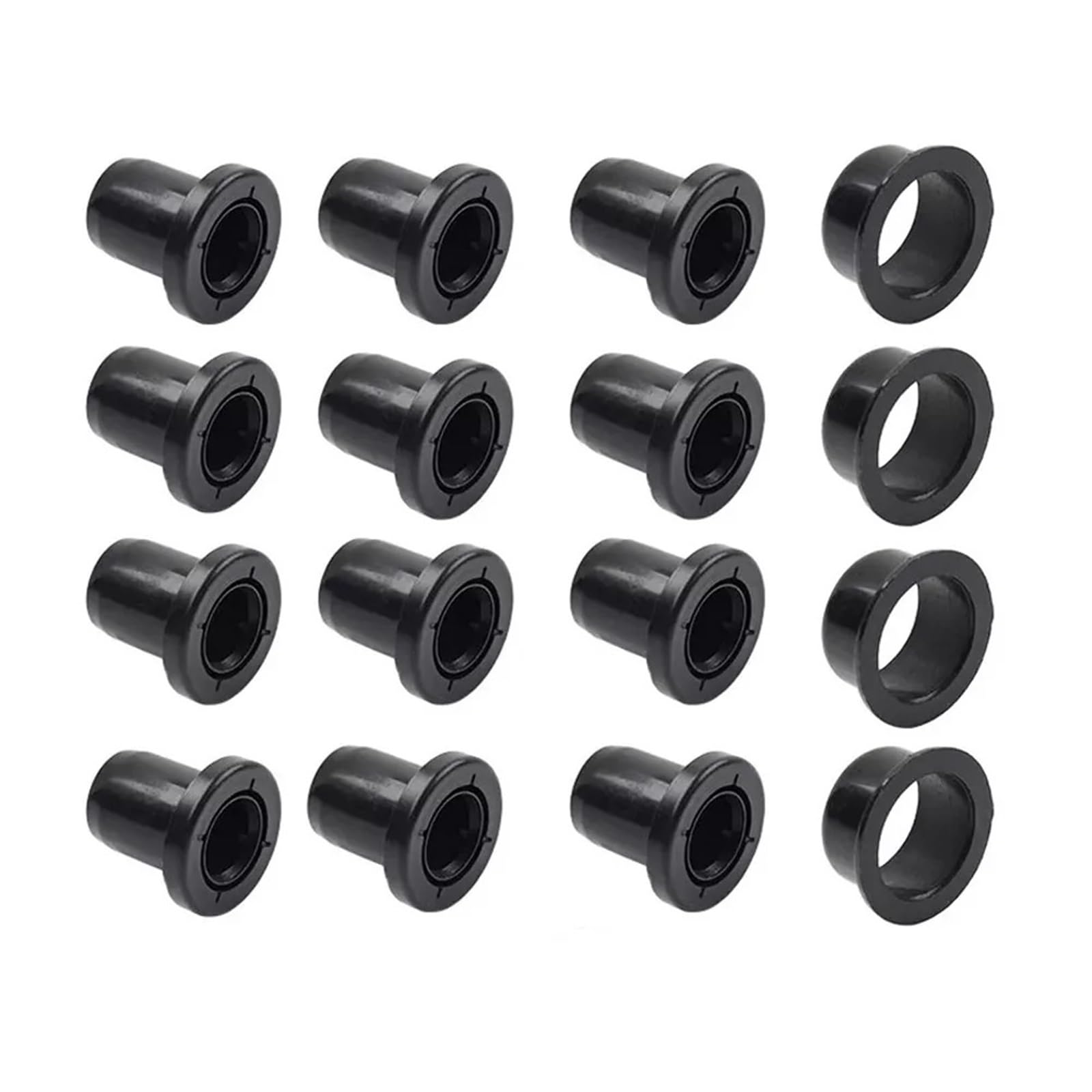 Silent bloc de triangle Kit de bagues de commande avant et arrière, Convient pour Polaris RZR 900 1000, 5450095 5439874 Silentbloc de Bras Suspension Inférieur
