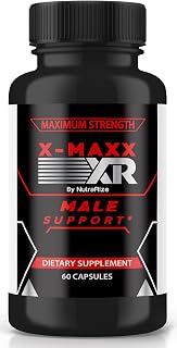 XMaxx XR, All Natural Dietary Supplement, Advanced Formula for Overall Wellness and Peak Performance, X Maxx XR Maximum Strength Male Support Pills, XmaxxXR Official Reviews (60 Capsules)