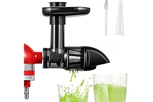 Masticating Juicer Attachment Compatible with KitchenAid All Models Stand Mixers