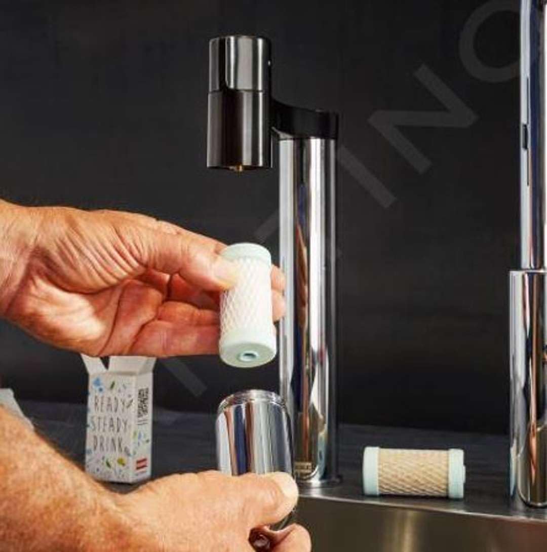 FRANKE 112.0606.785 Vital High Flow - Juego de 3 filtros para grifo de cocina, color verde
