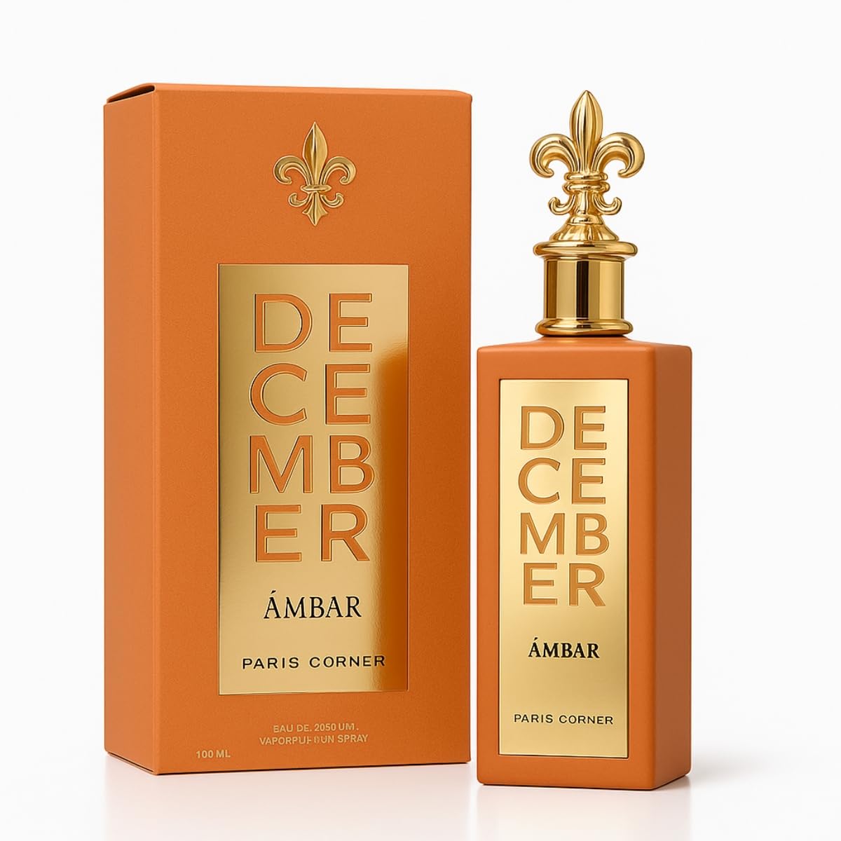 Paris Corner December Ambar EDP Perfume 2.8 Fl Oz Fragrance Unisex