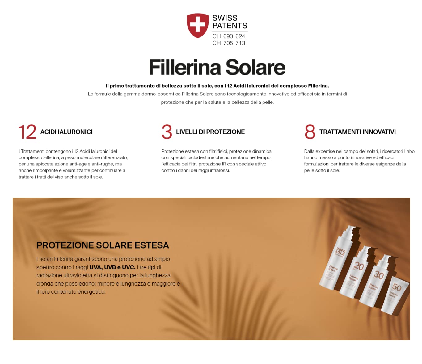 Fillerina Stick Solare SPF50+, 1 item