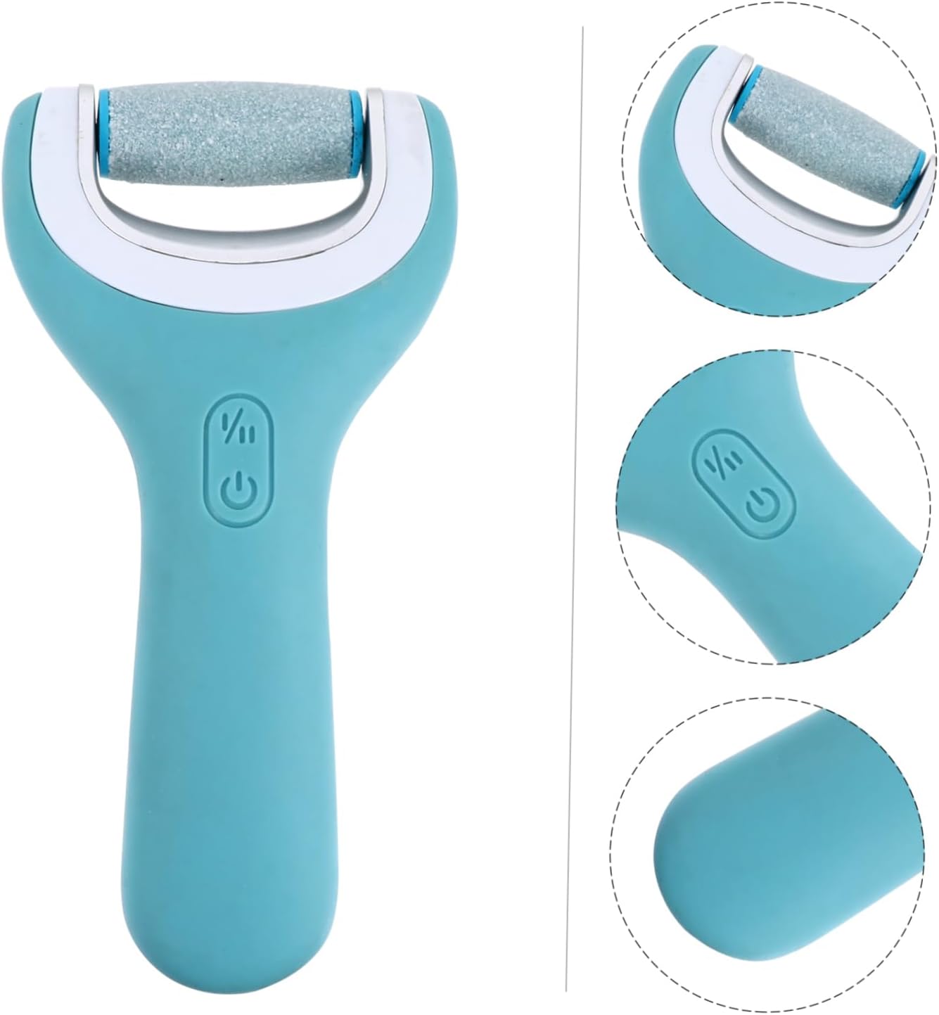 1set Portable Rechargeable Electric Foot Grinder Dead Skin Remover Tool for Care USB Charging Easy Operation Lightweight Design