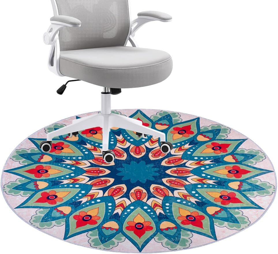 Honorstar Office Chair Mat for Carpet and Hardwood Floor