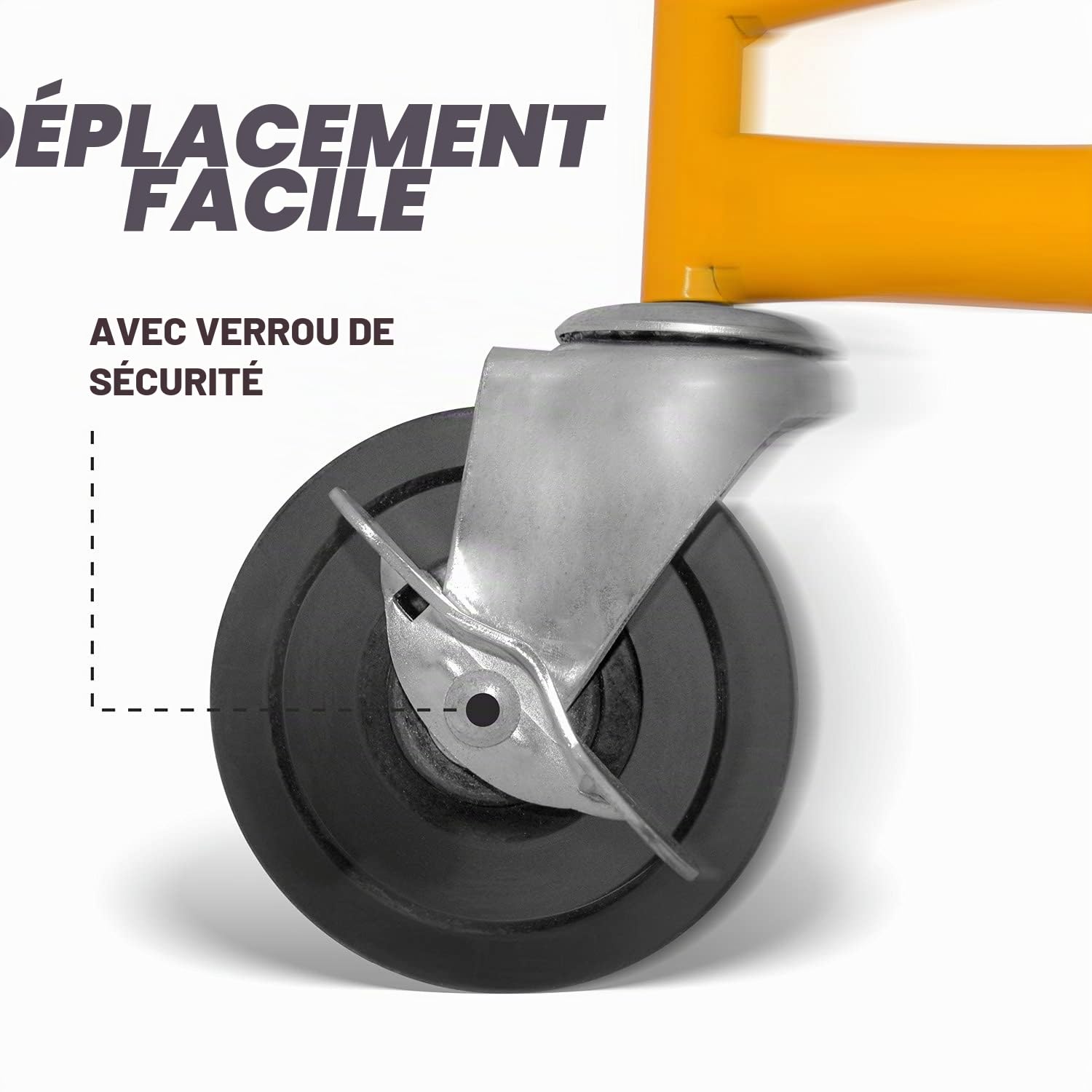 BOUDECH Lève-Plaque Pliable pour Faux-plafonds capacité de Charge 68 kg - certifié CE