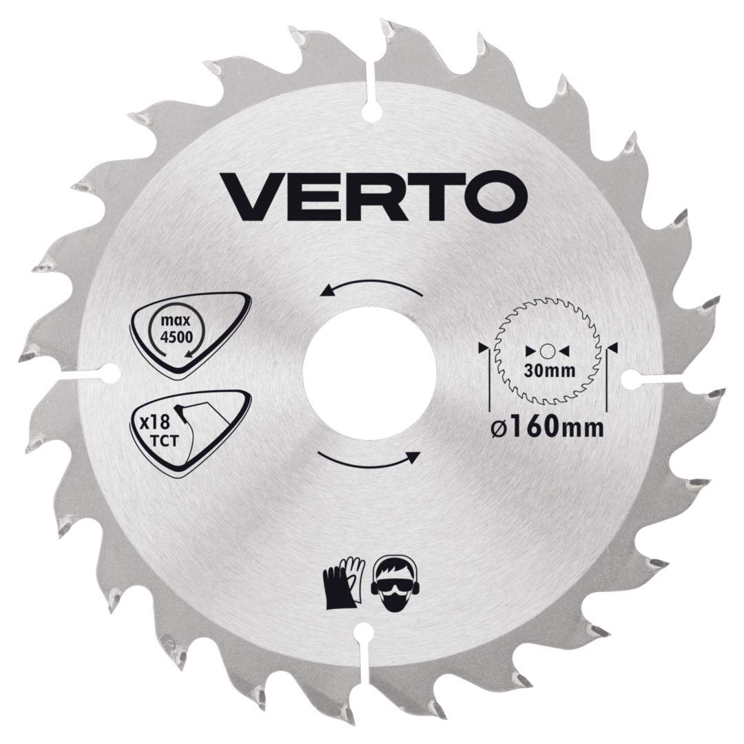 VERTO Sägeblatt Für Aluminium – Widia-Blatt 215 Mm, 60 Zähne, Inkl. Reduzierringe