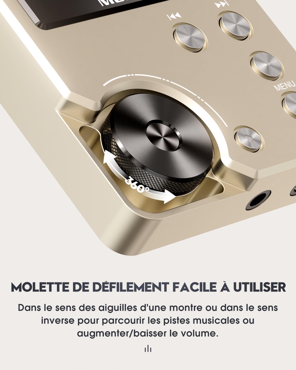 MECHEN M30 64Go Lecteur MP3, HiFi Numérique Audio Portable