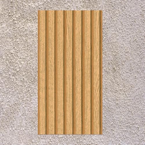 Minglez Piastrelle per Soffitti Pannelli per Controsoffitto in Doghe di Legno, Carta da Parati Autoadesiva, Pannelli Decorativi per Controsoffitto, Confezione da 12, Paraschizzi(B,1pack/1.94sq ft)