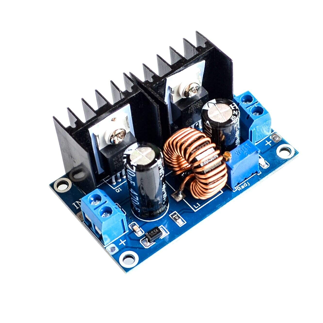 xcluma XH-M401 DC-DC Buck Module XL4016E1 High Power DC Voltage Regulator Maximum 8A Band Voltage Regulator-picture-30