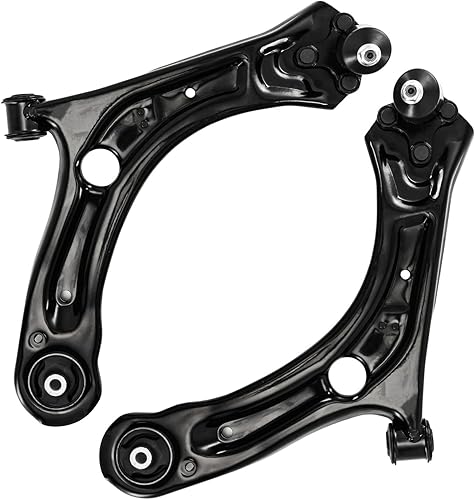 Miniatura 47 de Detroit Axle - Brazos de control delanteros para Nissan Pathfinder Frontier Xterra, 2 brazos de control superiores con rótulas, conjunto de par