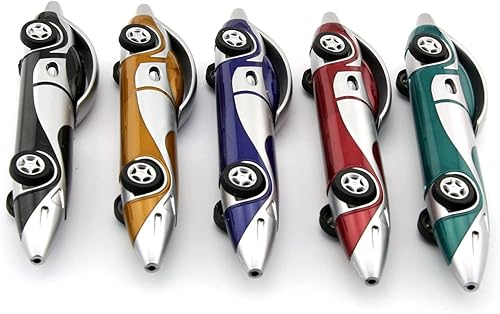 Miniatura 4 de TAODAN 5 bolígrafos para automóvil lindos de dibujos animados novedosos tamaño 47 x 09in bolígrafo de regalo multicolor color azul de tinta