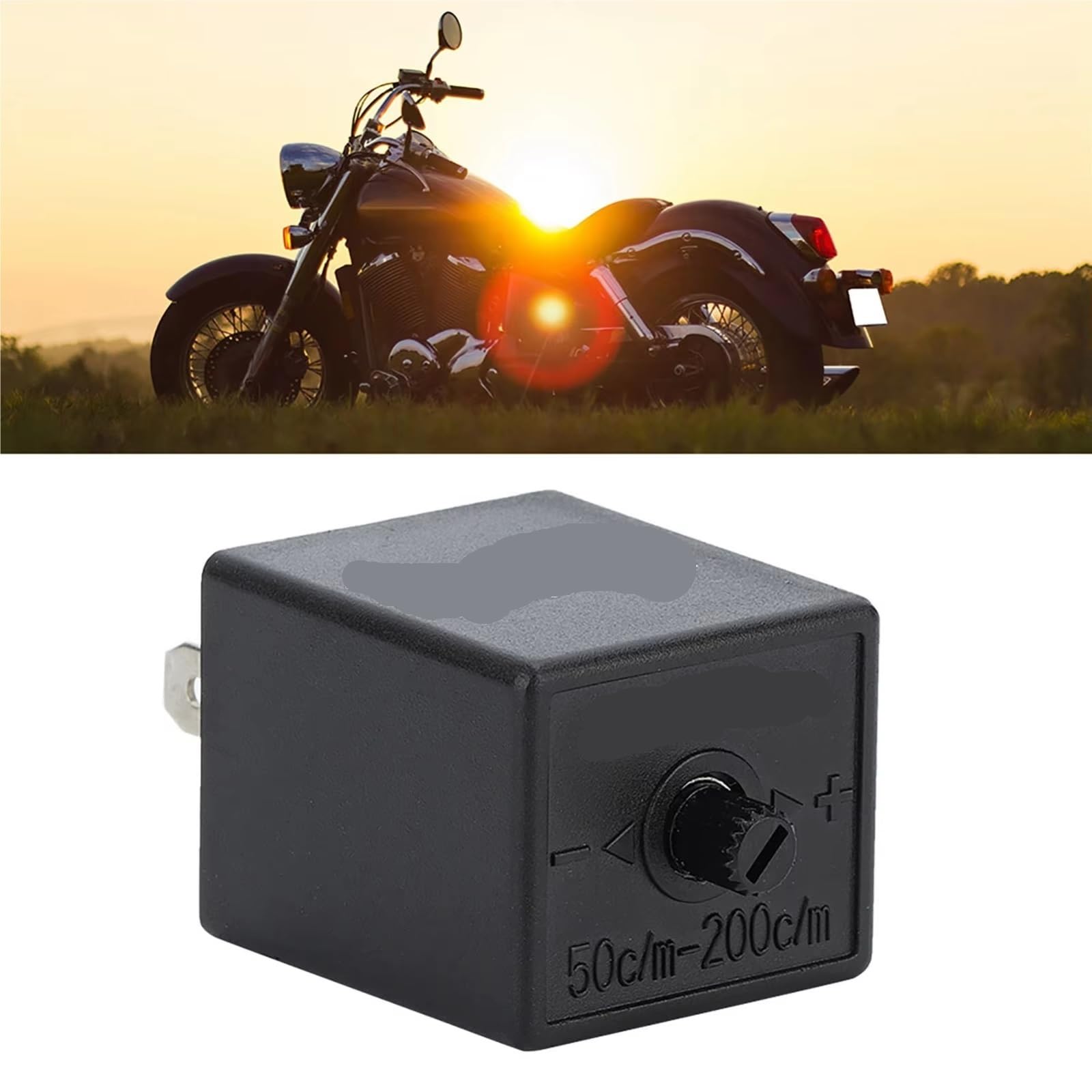 Relè Lampeggiatore Regolabile A 3 Pin 12V Indicatore Direzione Moto Accessori Modulo