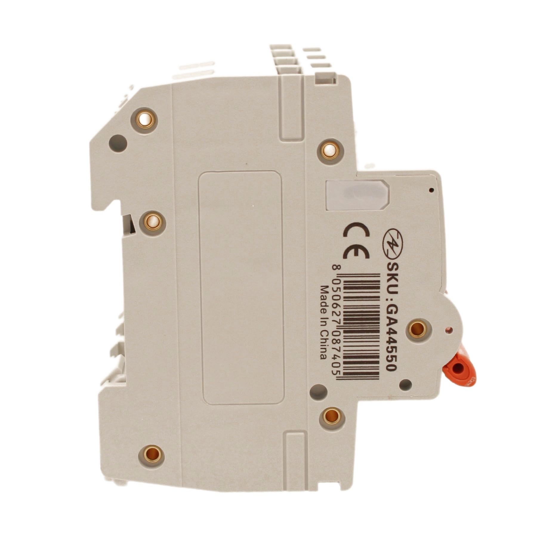 2 Pezzi Interruttore Magnetotermico Trifase 4P 50A D50, Curva D 10kA, 4 Moduli DIN 380V AC, Certificato IEC60898-1, Serie PB8H Professionale
