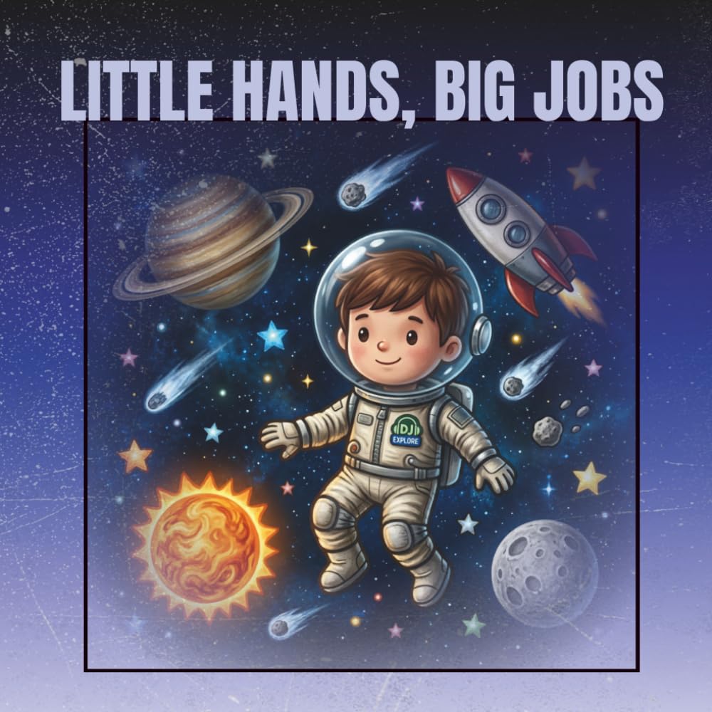 Little Hands, Big Jobs: A Creative Journey Into the Jobs Kids Love – Learn, Play, colour, and Bring Careers to Life