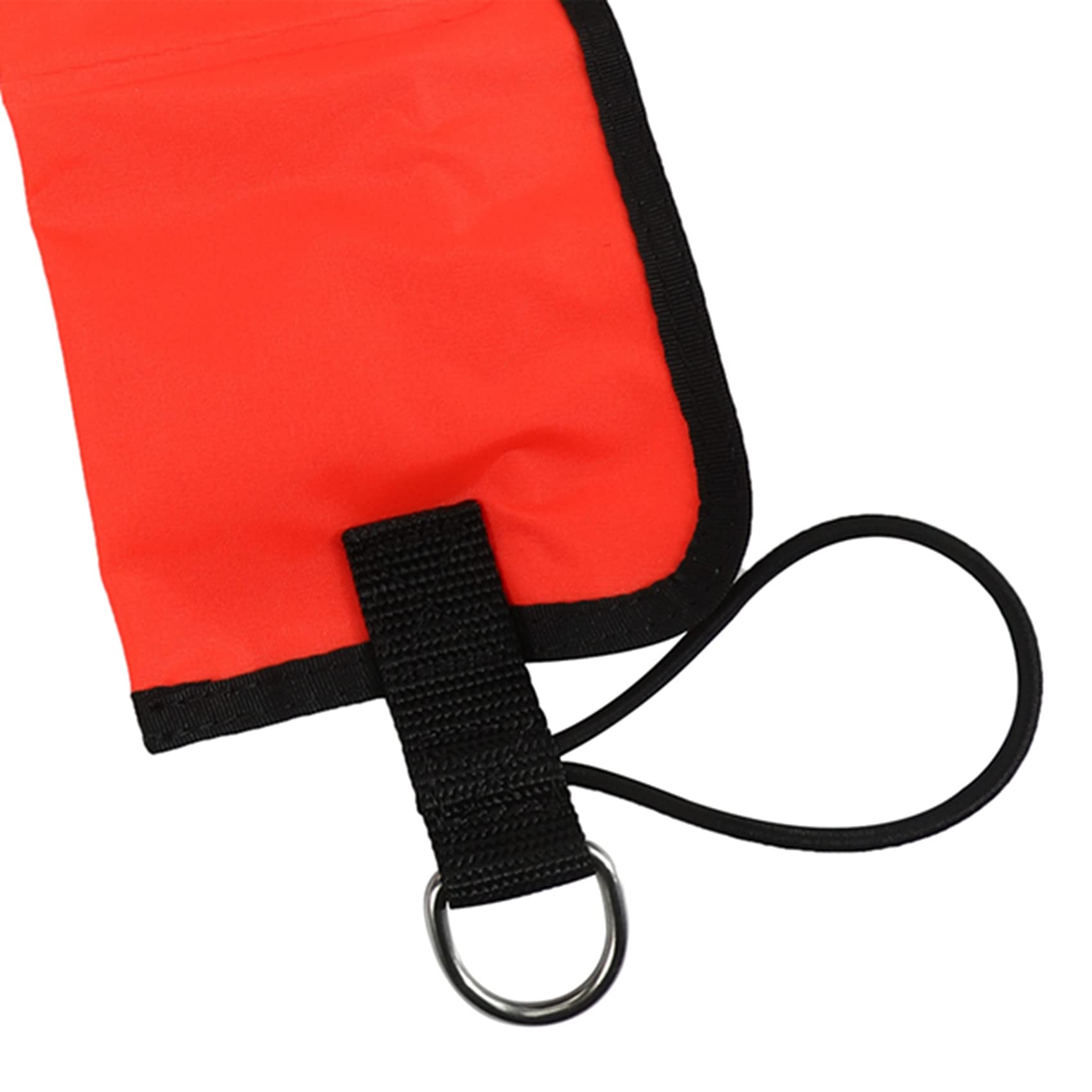 1M Scuba Diving Gonfiabile Segnale di Segnale Boa visibilità Galleggiante Tubo di Segnalazione Salsiccia, Rosso