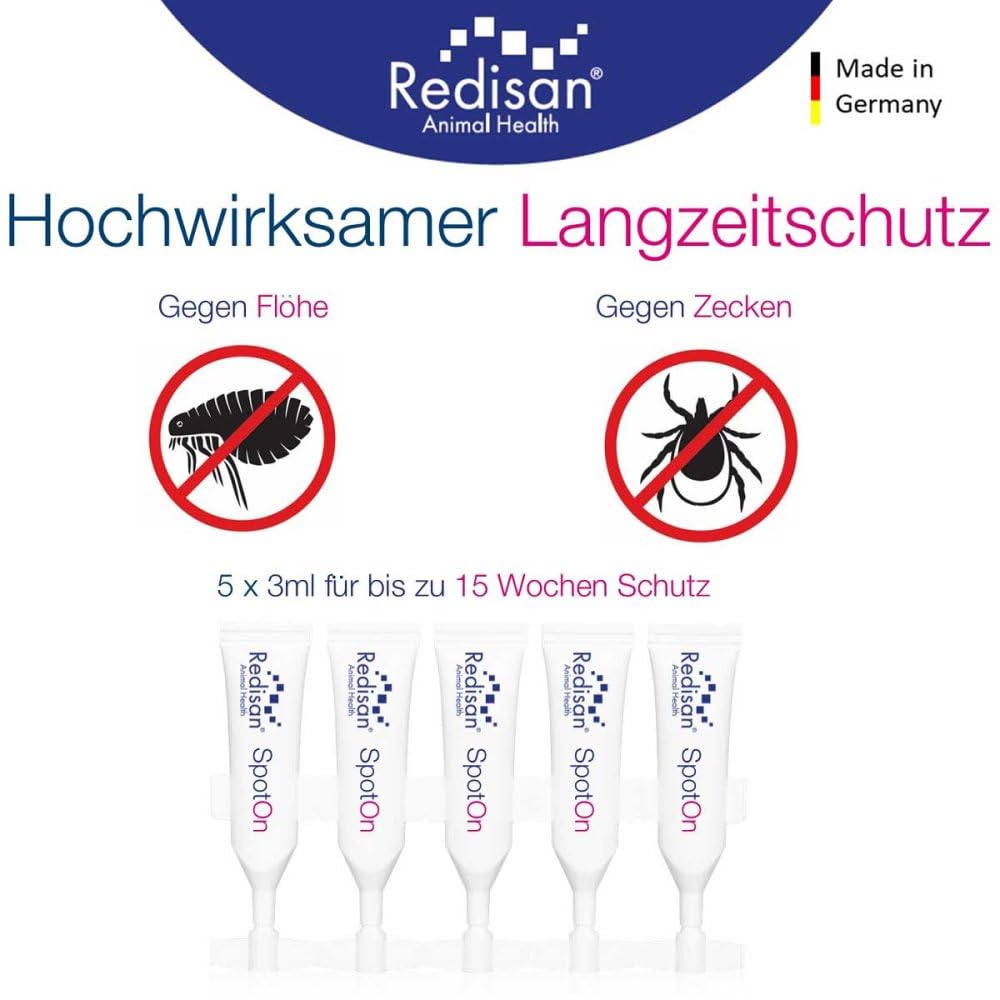 Spot On für Katzen-gegen Zecken und Flöhe 5X2 ml