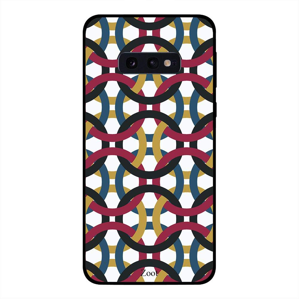 Samsung Galaxy S10e Case Cover Multi Color Rings, Zoot Premium Quality Phone Covers