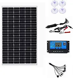 1000W Painel Solar 12 V Célula Solar 100A Controlador Kit de Placa Solar para o Telefone RV Carro Caravan Home Camping Bateria Ao Ar Livre