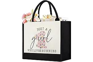 Cute Bunny Tote Bag: A Hoppy Companion for Bunny Lovers