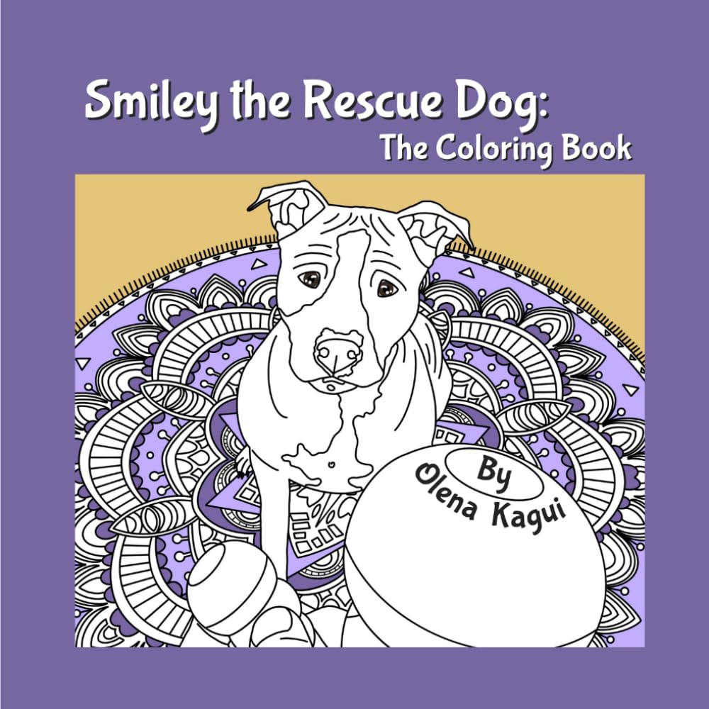 Smiley the Rescue Dog: The Coloring Book